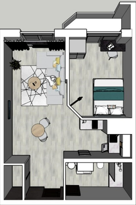 Квартира на Дюковской в новом доме Одеса - фото 13