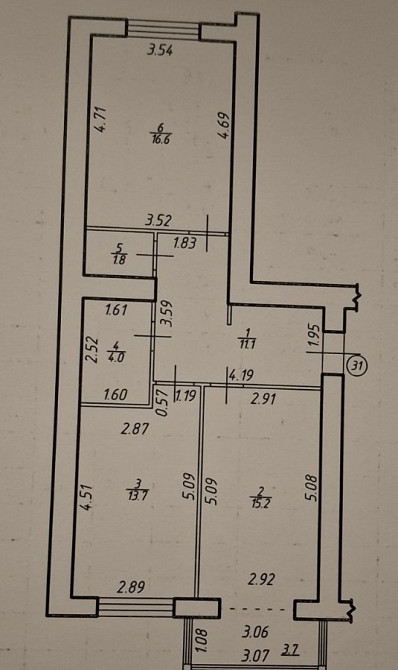 Продаж Квартира 2-кімнатна, 11/12 поверх на вул. Височана Івано-Франківськ - фото 7