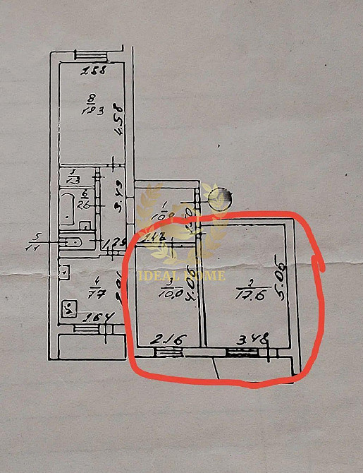 Продаж двох кімнат у 3х кімнатній квартирі вул.Данькевича Kiev - photo 2