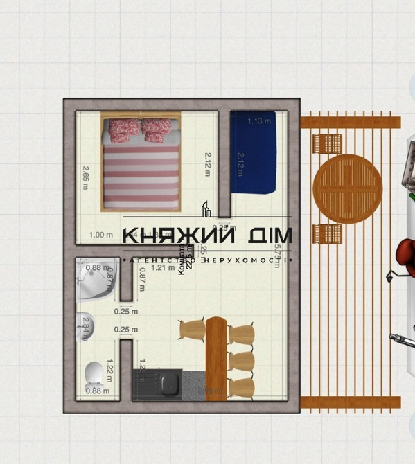 Дом на берегу р. Десна новой постройки с. Летки Код объекта 229967  - фото 15