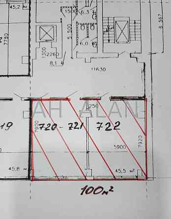 Оренда офісне приміщення на Васильківська вул., 14 приміщень - 2, поверх - 7/7 Kiev