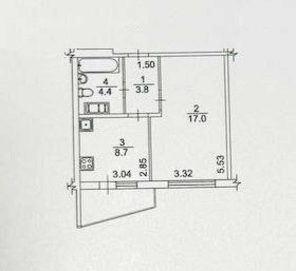 Продаж Квартира 1-кімнатна, 9/25 поверх на Софії Русової вул., д. 7 Київ - фото 9