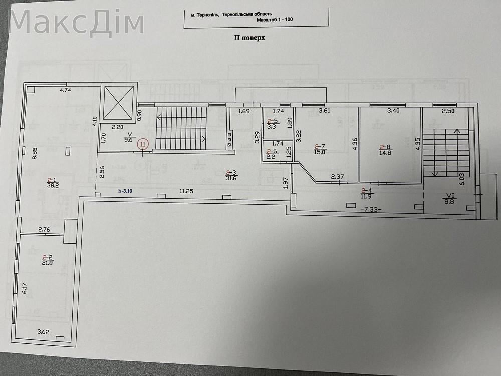 Оренда приміщення вільного призначення на Степана Бандери пр. поверх - 2/4 Тернопіль - фото 2