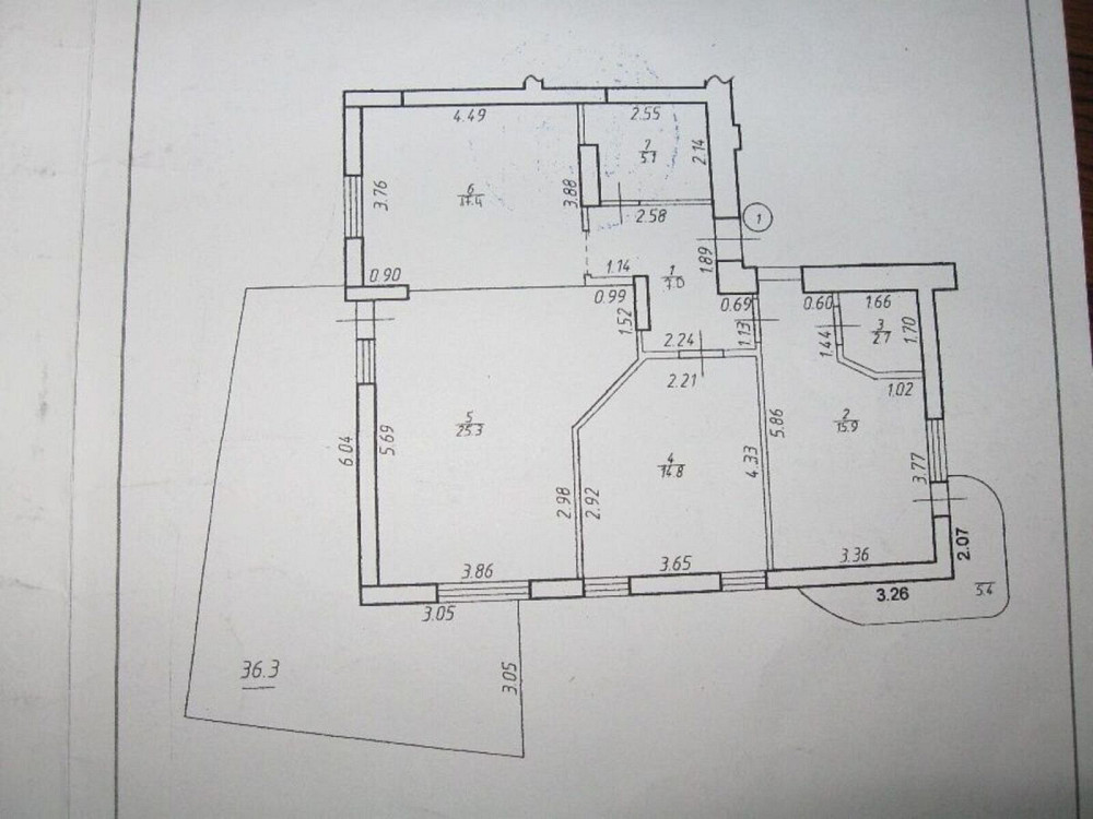 Продаж Квартира 3-кімнатна, 2/11 поверх на Кисілевської О. вул., 37 Івано-Франківськ - фото 11