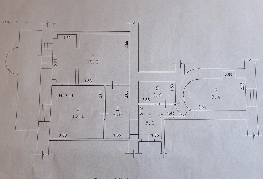 2-комнатная в историческом центре Одеса - фото 13