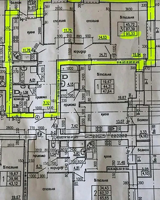 Продаж 3к квартири 90.3 кв. м на пров. Генерала Мирона Тарнавського Тернопіль - фото 5