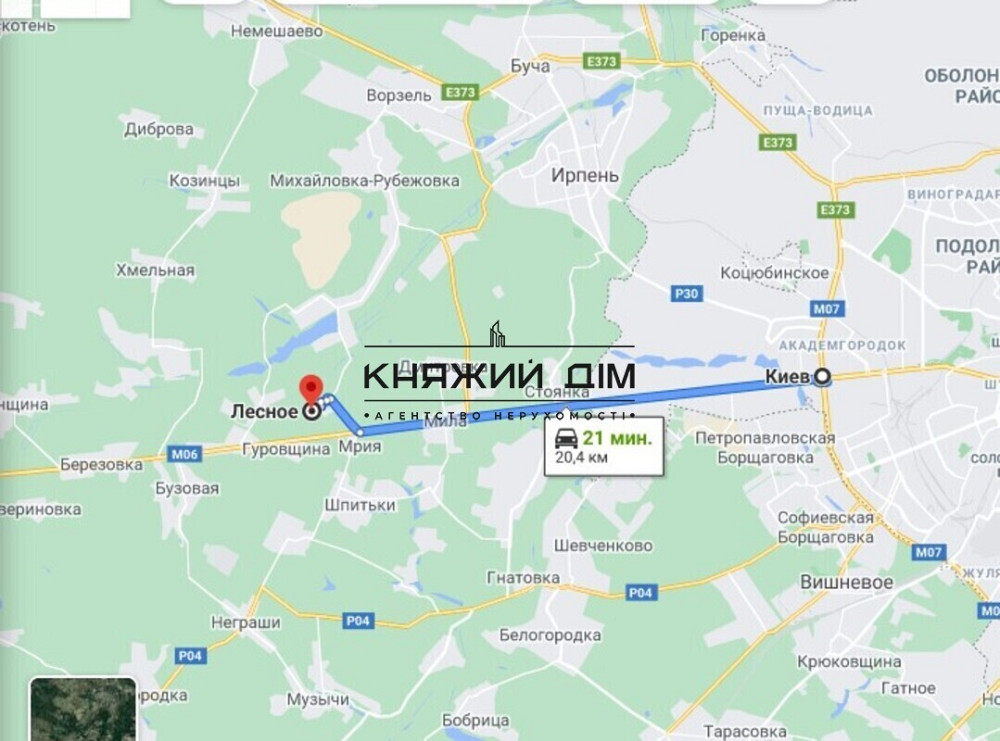 Продажа нового дома возле озера и леса с. Лесное Киево-Святошинского р-на.№ 2210006  - фото 5