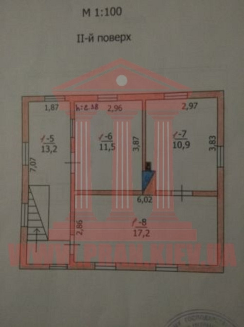 Продаж 3-поверховий Будинок з ділянкою 6 сот 132.4 кв.м  на кооп. Дніпровець Проців - фото 5