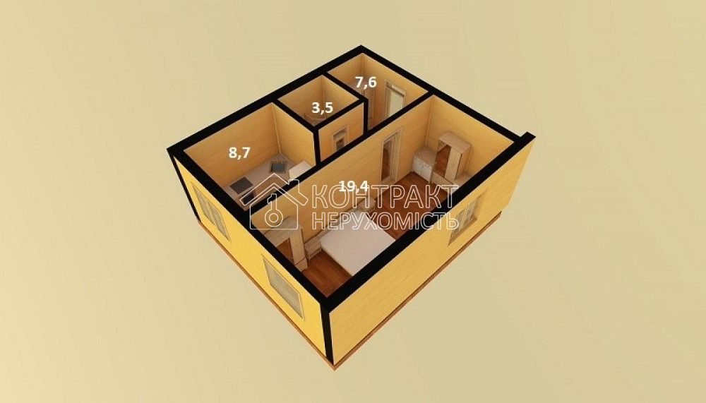 Продаж приміщення вільного призначення на вул. Борткевича приміщень - 12, поверх - 3/3 Харьков - изображение 5