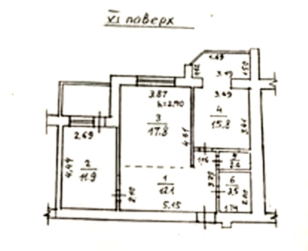Продаж Квартира 2-кімнатна, 6/11 поверх на Костанди ул., 201 Одеса - фото 4