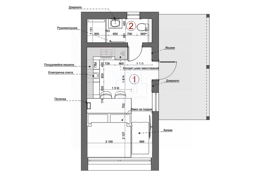 Продаж 1-поверховий Будинок  20 кв.м 2 кімн. на Моршин вул. Моршин - изображение 5