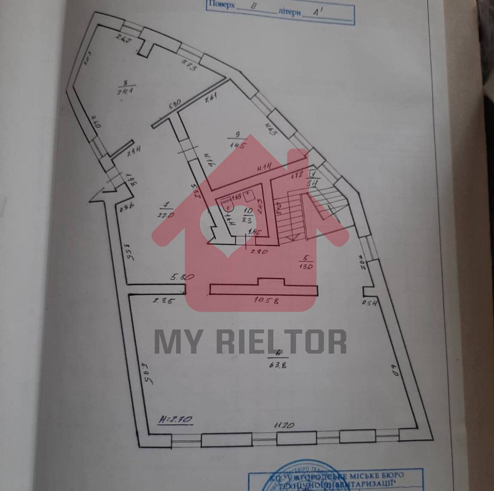 Продаж приміщення вільного призначення на Капушанська поверх - 3/3 Uzhhorod - photo 4