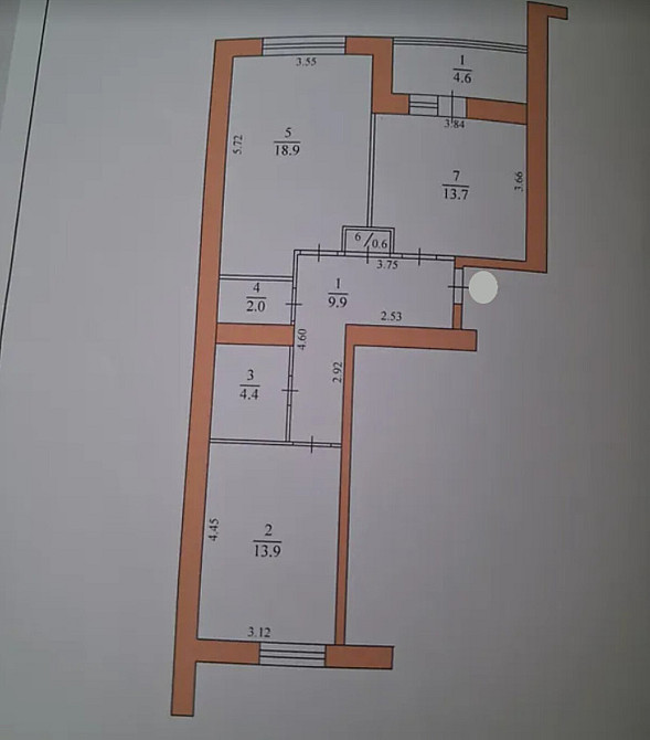 Продаж Квартира 2-кімнатна, 6/9 поверх Ternopil' - photo 1
