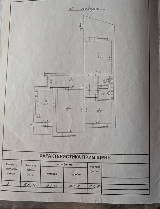 Просторная 3-комнатная квартира на посёлке Котовского Odessa - photo 16