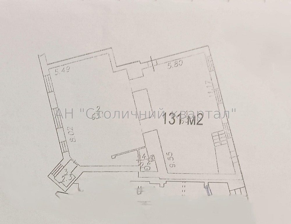 Оренда торгове приміщення на Городецького Архітектора вул., 17/1 приміщень - 2, поверх - 1/6 Київ - фото 2