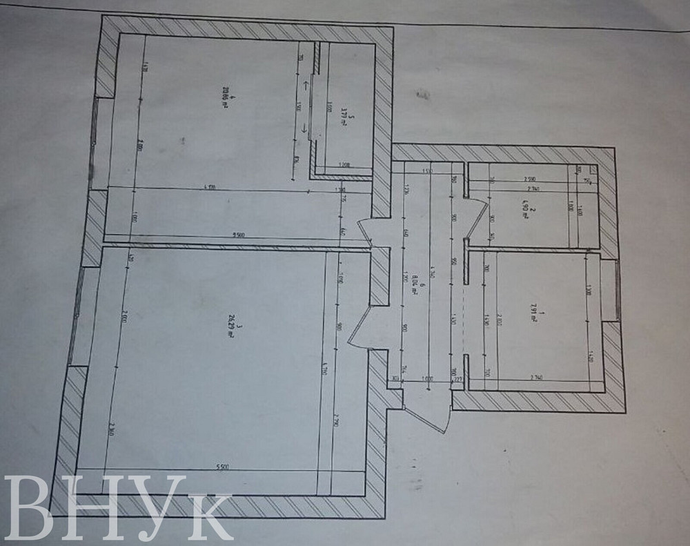 Продаж Квартира 2-кімнатна, 3/4 поверх Ужгород - фото 7