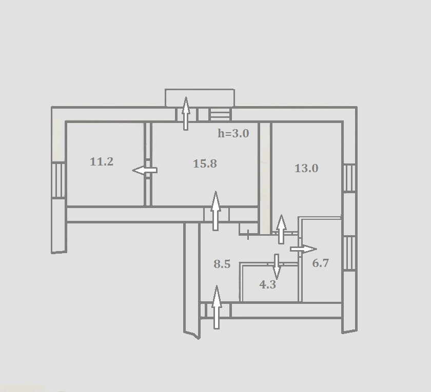 Продается 3-комнатная квартира ул.Приморская/ Военный Спуск Одеса - фото 16