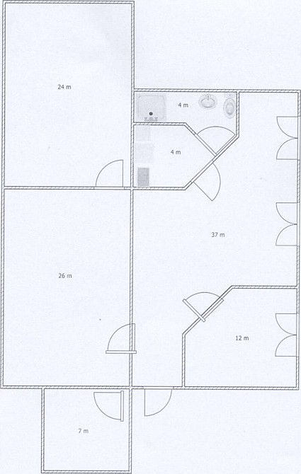 Оренда офісне приміщення на улица Грушевского Михаила, д.34 приміщень - 5, поверх - 1/7 Киев - изображение 5
