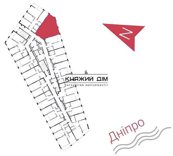 Продаж 2к Квартира 75 кв.м Причальная ул. Київ