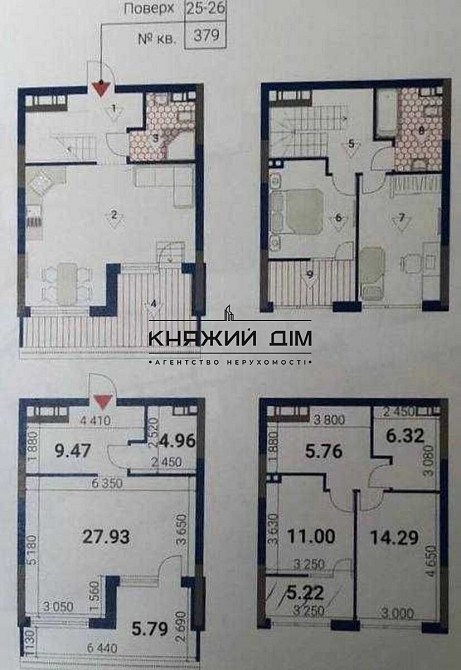 Видовий пентхаус із терасою в ЖК Great Грейт | Будинок №12 Киев - изображение 1