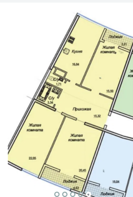 Продаж Квартира 3-кімнатна, 18/25 поверх на Генуэзская, 3а Одеса - фото 2