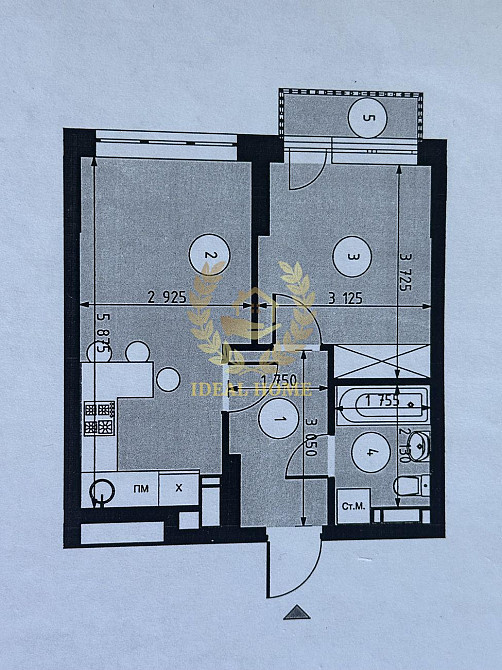 Продаж Квартира 1-кімнатна, 8/25 поверх на Крайняя ул., 1 Киев - изображение 3