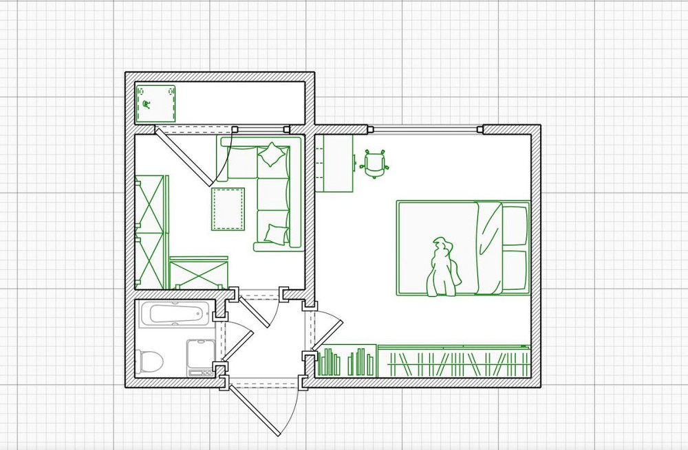 Оренда Квартира 1-кімнатна, 9/12 поверх на Боголюбова, 12 Київ - фото 4