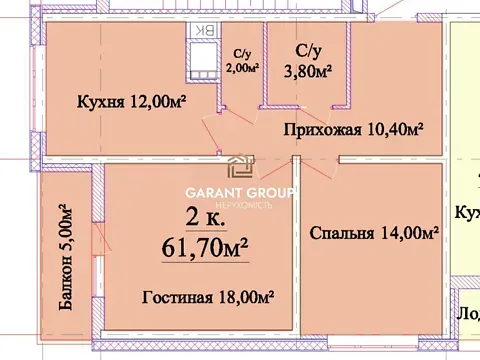 Продаж 2к Квартира 65 кв.м Омега Одеса - фото 12