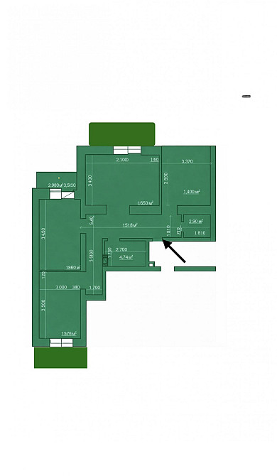 Продаж Квартира 3-кімнатна, 2/10 поверх на вул. Героїв Чорнобиля Zhytomyr - photo 20