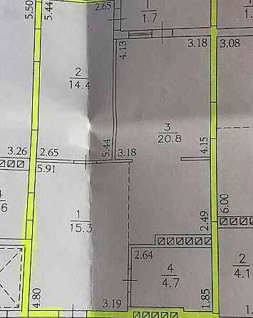 Продаж, 2x-кімнатна квартира, Тернопіль, вул. Київська Ternopil'