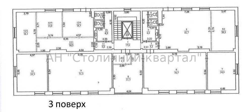 Оренда офісне приміщення на вул. Василя Тютюнника приміщень - 25, поверх - 1/5 Киев - изображение 6