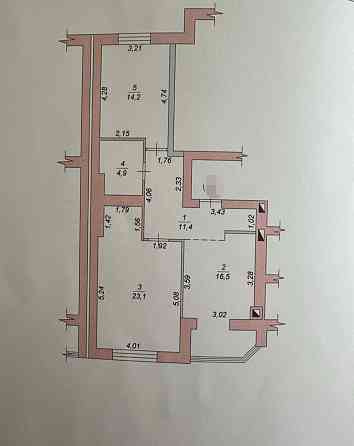 Продаж Квартира 2-кімнатна, 9/9 поверх на вул. Євгена Рихліка Житомир