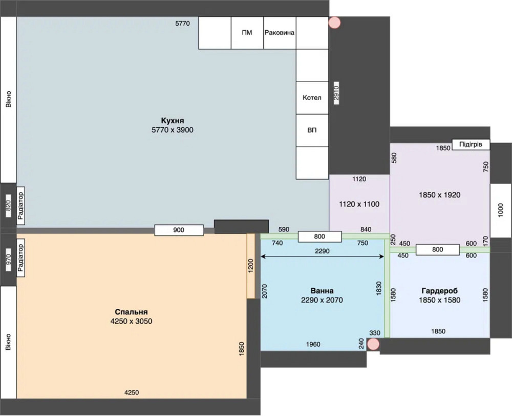 Продаж Квартира 1-кімнатна, 7/16 поверх на вул. Мазепи Гетьмана Івано-Франківськ - фото 16