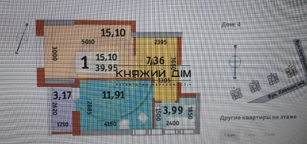 ЖК Урловский-2, продажа 1 к кв. на Осокорках. Код объекта: № 21123986 Київ - фото 4