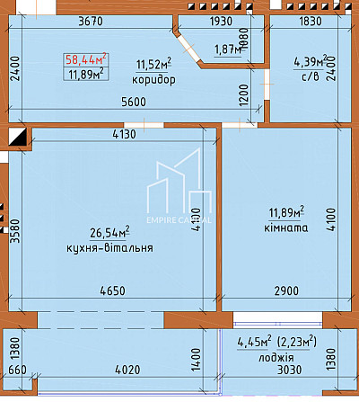 Продаж 1к Квартира 46 кв.м Купальська вул. Брюховичи (Перемишлянський район) - изображение 17