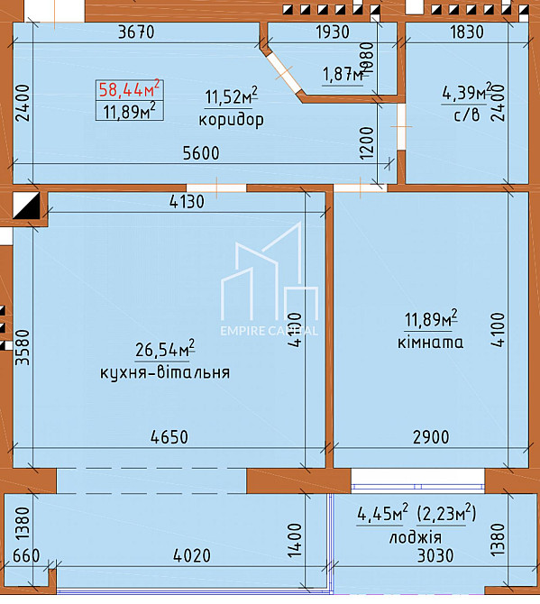 Продаж Квартира 1-кімнатна, 1/3 поверх на вул. Купальська Брюховичі (Перемишлянський район) - фото 17
