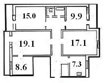 Продаж Квартира 5-кімнатна, 1/9 поверх на Маяковского Владимира вул., д. 4 Київ - фото 2