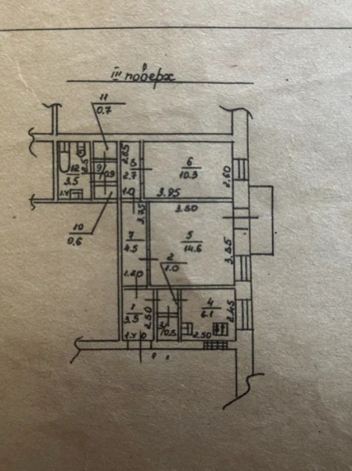 2-х комнатная сталинка в центре города. Одеса - фото 10