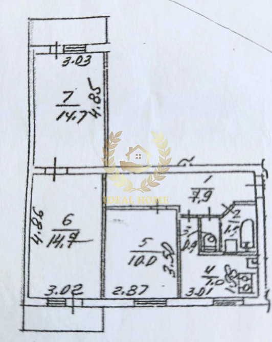 3-кімнатна квартира з новим євроремонтом біля метро Оболонь Kiev - photo 12
