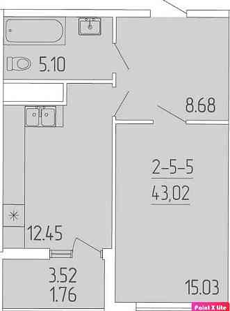 Продаж Квартира 1-кімнатна, 5/24 поверх на Краснова ул. Одеса