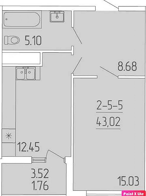 Продаж Квартира 1-кімнатна, 5/24 поверх на Краснова ул. Одеса - фото 1
