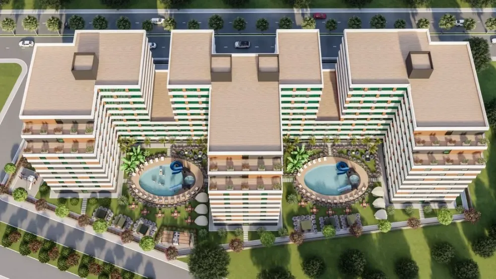 Квартира за кордоном 60 кв.м 1 кімн. 5-й поверх м. Мерсін,  Мерсін - фото 4