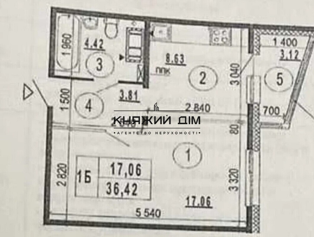Продаж 1 кімнатної квартира на Позняках по вул. Бориса Гмирі 20 21146036 Київ - фото 7