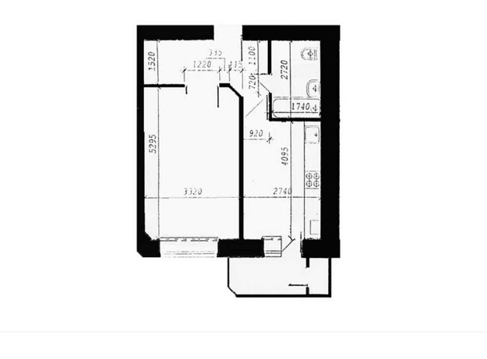 Продаж 1к квартири, 42,5 кв.м, вул. Галицька Тернопіль - фото 1