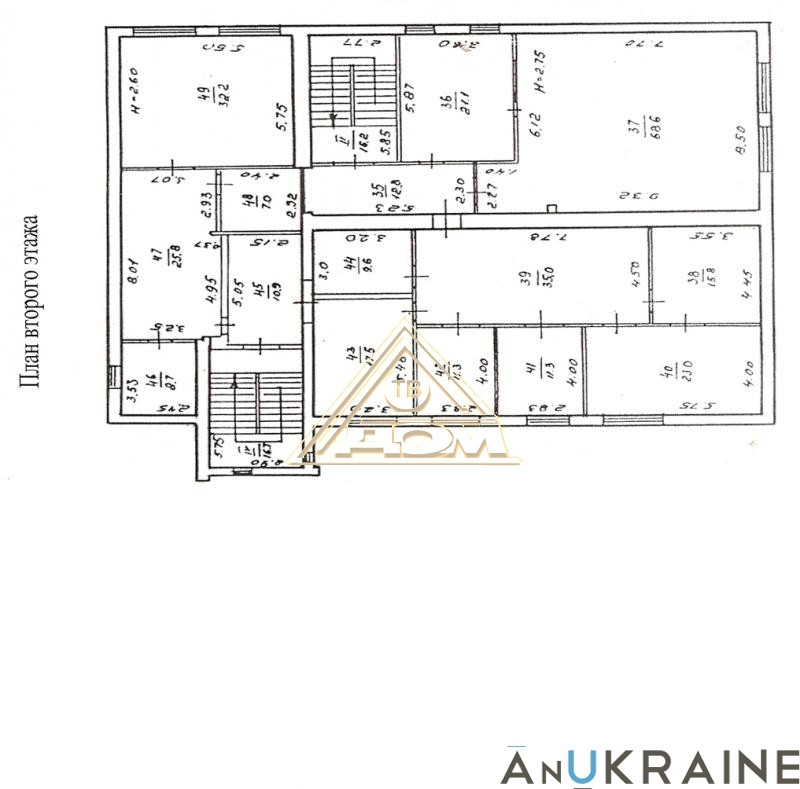 Продаж комерційне приміщення на ул. Маршала Говорова, 11д приміщень - 10, поверх - 2 Одеса - фото 1