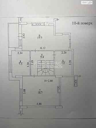 Продаж Квартира 3-кімнатна, 9/10 поверх на вул. Героїв Харкова Харків