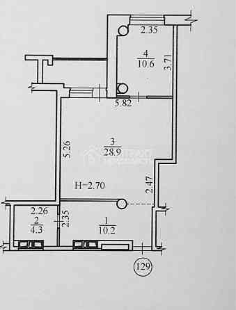 Продаж Квартира 2-кімнатна, 10/20 поверх на вул. Цілиноградська Kharkiv