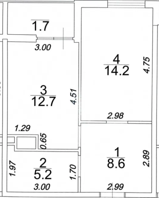 Продаж Квартира 1-кімнатна на ул. Краснова, 1в Одеса - фото 6