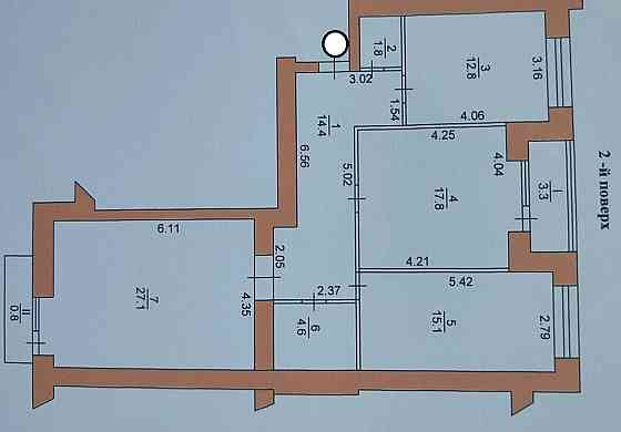 Продається 3 кімнатна квартира 97,7м.кв, вул.Глибока Тернопіль