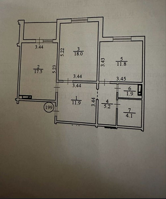 Оренда Квартира 1-кімнатна, 11/25 поверх на Ревуцького, 54 Київ - фото 14
